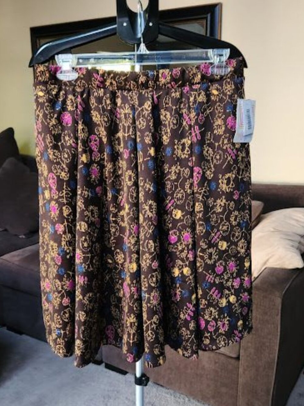 NWT Lularoe sz XL madison skirt with pockets